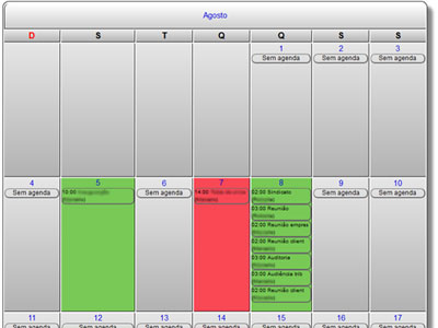Agenda Mensal